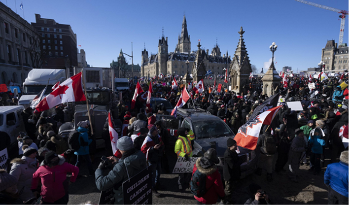 protests continued