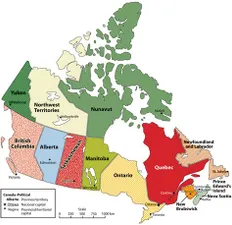 Canada mapa